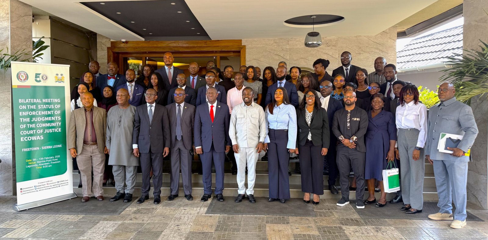 Group Photo - Bilateral Meeting Freetown, 2026